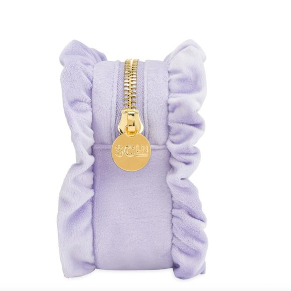 🔥Sale NWT Stoney Clover Lane Galaxy Embroidered Velvet Ruffle Small - Picture 5 of 9